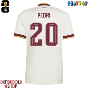 Spanien Pedri Gonzalez #20 Udebanetrøje VM 2026 Kort ærmer